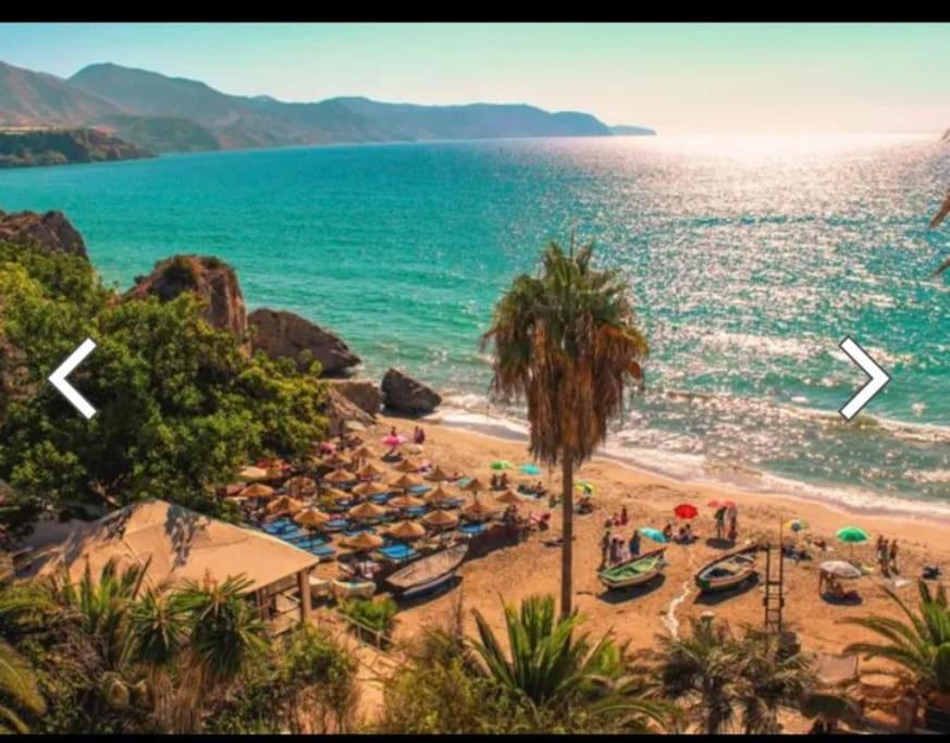 Precioso Apartamento Mandarinos Con Vistas Al Mar Нерха Экстерьер фото