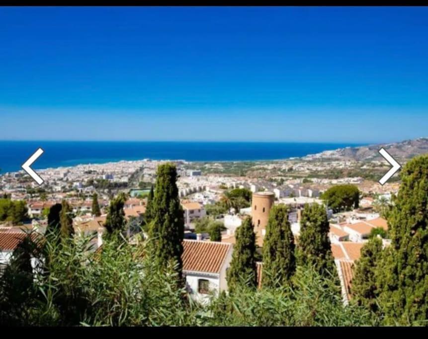 Precioso Apartamento Mandarinos Con Vistas Al Mar Нерха Экстерьер фото