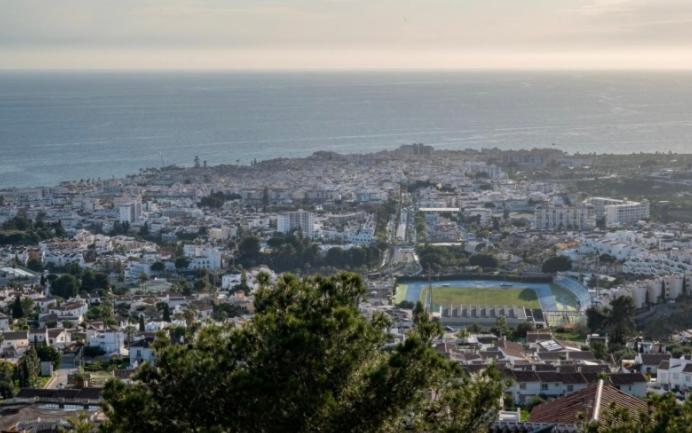 Precioso Apartamento Mandarinos Con Vistas Al Mar Нерха Экстерьер фото