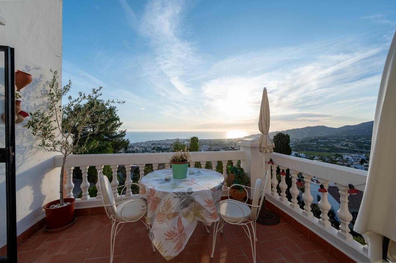 Precioso Apartamento Mandarinos Con Vistas Al Mar Нерха Экстерьер фото
